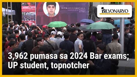 UP topnotcher sa 2004 Bar exams .